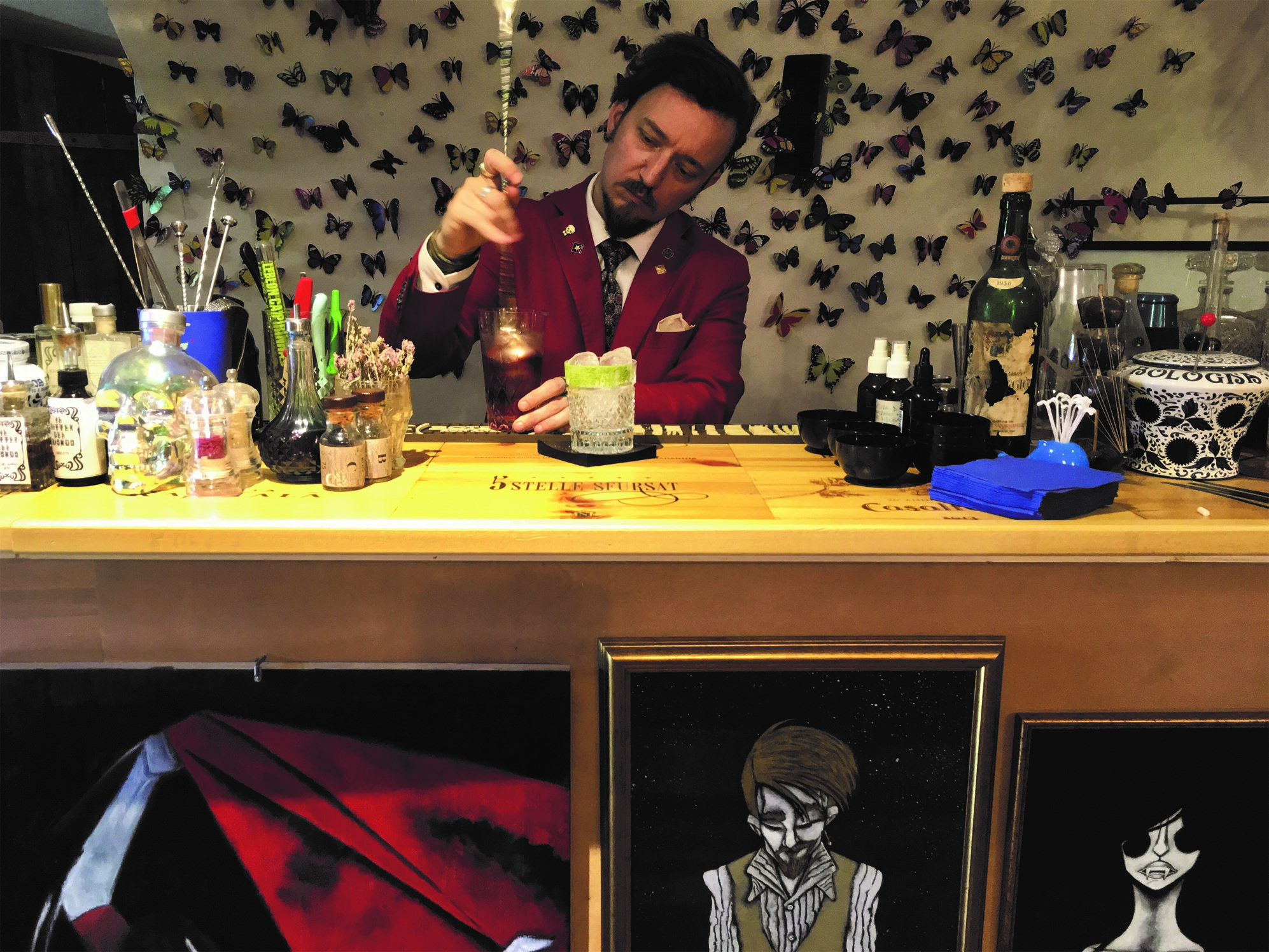 La sixième génération du restaurant Checchino dal 1887 : Simone Mina et son CH 18 87